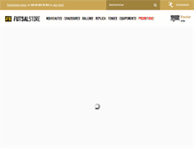 Tablet Screenshot of futsal-store.net